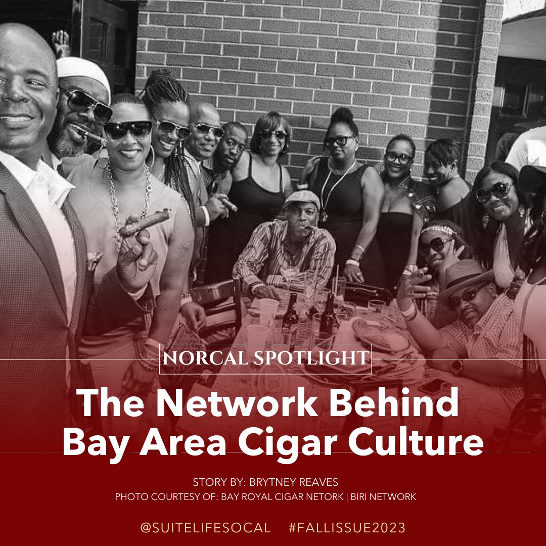 suitelifesocal's tweet image. #InThisIssue 
The Network Behind Bay Area Cigar Culture
🌟 Meet Bay Royal Cigar Network and the true “Godfather” of Bay Area cigar culture

By: Brytney Reaves

#Featured bayroyalcn.com
Read: suitelifesocal.com

#SuiteLifeSoCal #NorCal #BayArea #CigarCulture