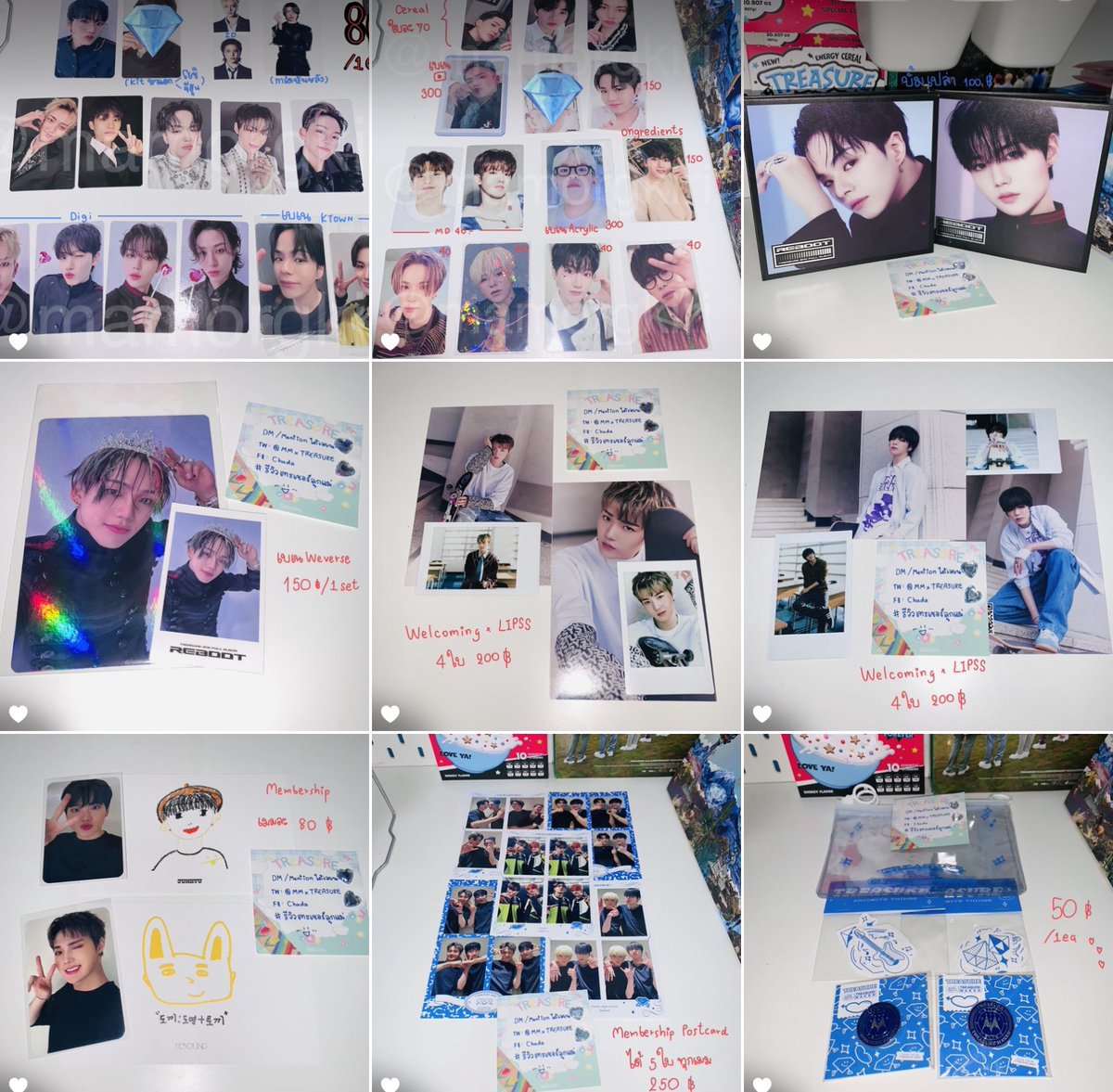 📢มาจ้าาา มาช่วยเอฟหน่อยคั้บ 🙇🏻‍♀️💜

พร้อมส่ง 🧸🧺🌳 WTS
*CFได้ทุกช่องทางนะคะ 
ถ้าทันจะDM/Mentionกลับค่ะ*

รูปไหนขายแล้ว = ลบ นะคะ🙏🏻✨

(&amp; more in thread)☁️💙🤍

ทุกๆออเดอร์ ค่าส่ง 40 ฿ คั้บ 📮❤️

#ตลาดนัดเด็กสมบัติ #ตลาดนัดเทรเชอร์ #ตลาดนัดTREASURE 💎 ตามหา 
👇🏻