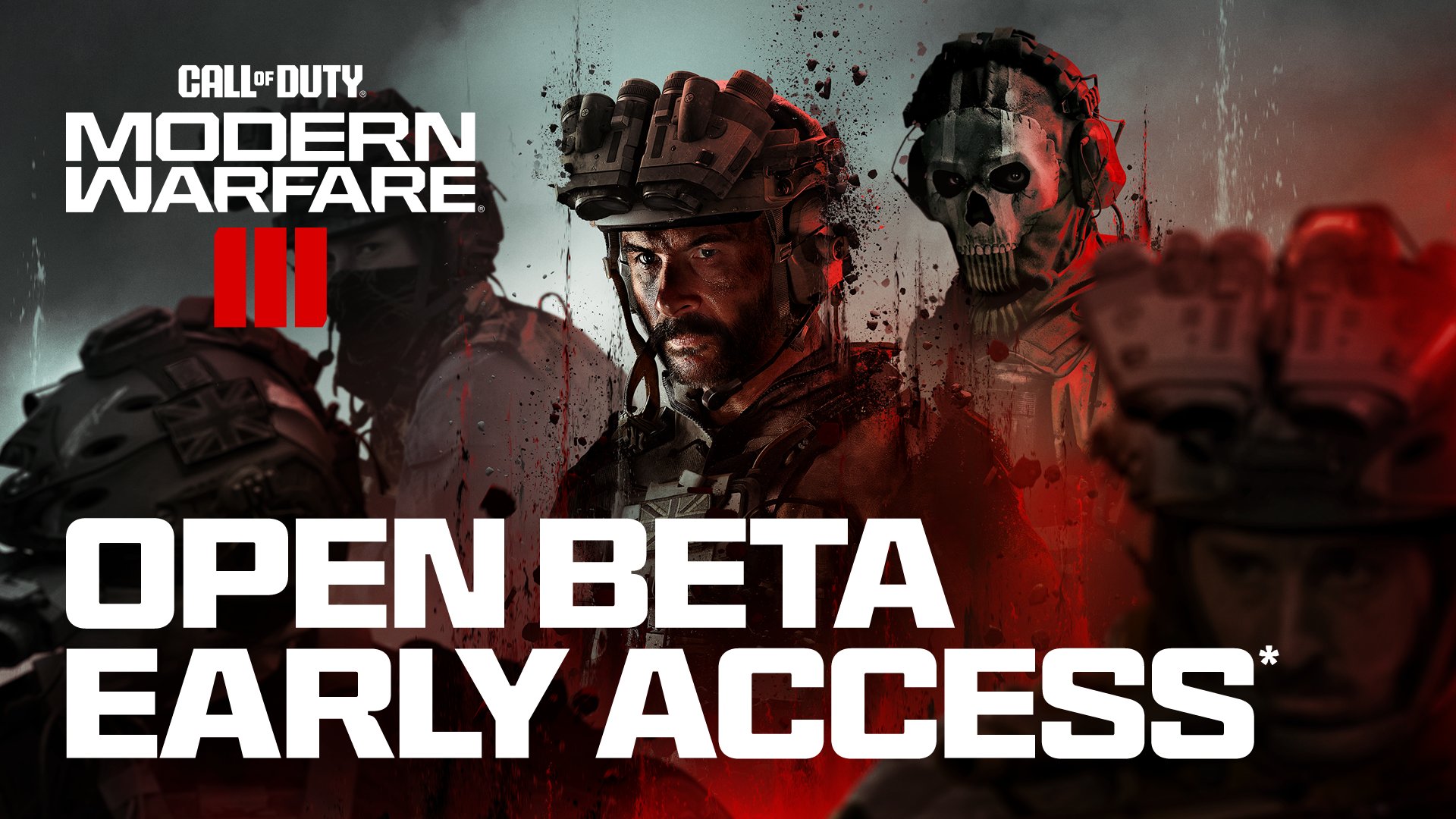 Price and Ghost looking 💪 in this first look at Modern Warfare III Beta  artwork. #MW3 Beta begins October 6! Pre-order now.