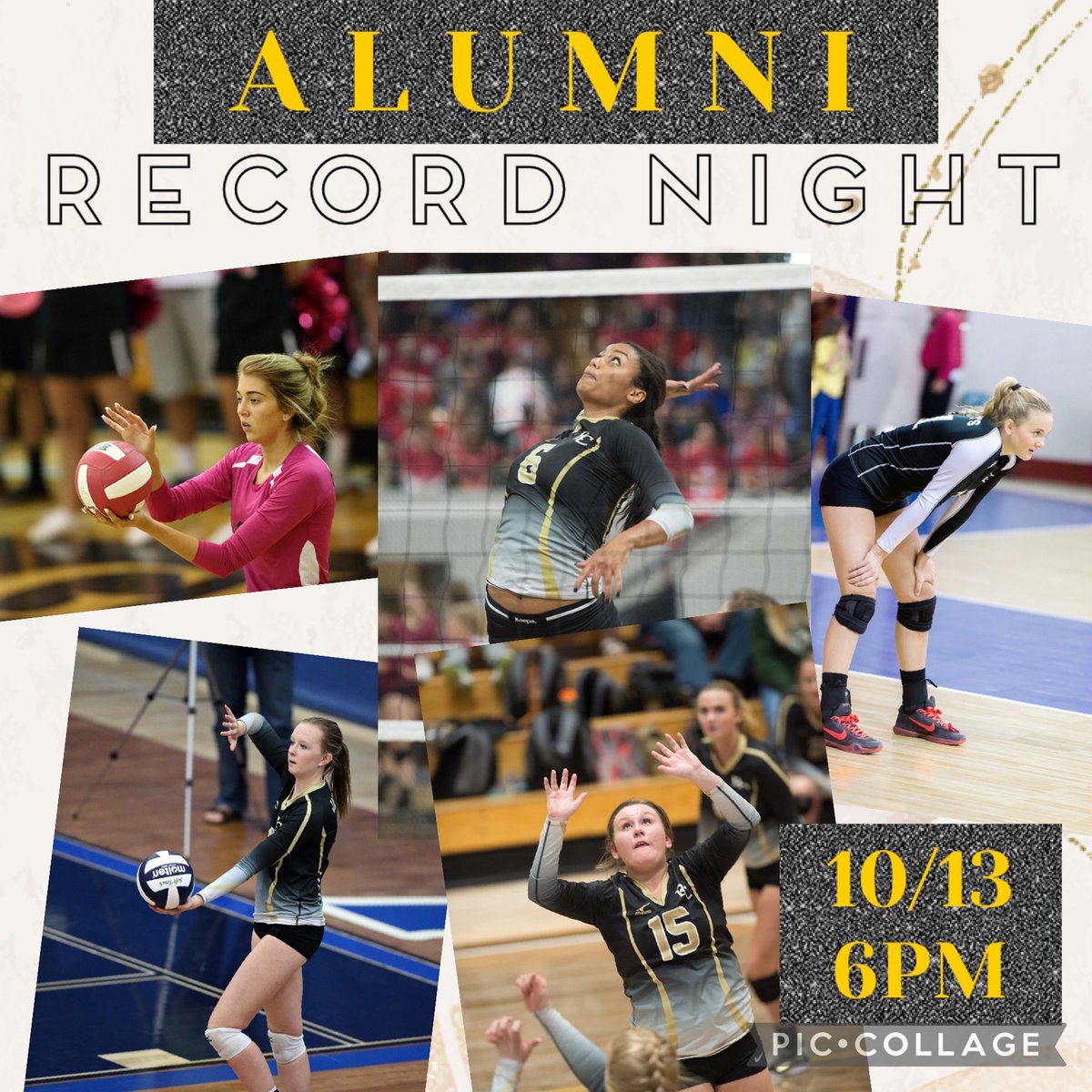 Tomorrow we will have Rock Canyon royalty in the house! Join us as we unveil our record board and welcome our alumni record holders to celebrate their success in our program. 
Awards at 6pm, varsity match against CV at 6:30! 
See you in the jungle!