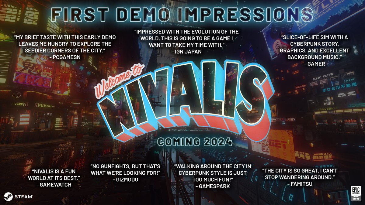 There's just something about events that we love! Take a look at what the media had to say about Nivalis this year at @WASDLive_ and @tokyo_game_show 🙏