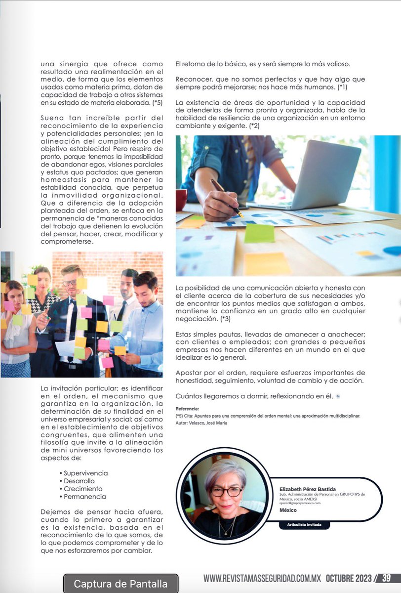 AmexsiOficial's tweet photo. Compartimos el artículo de nuestra asociada Elizabeth Pérez en la columna #poderamexsi para la revista @revmasseguridad
#mujeresamexsi #orgullososdeserAMEXSI
https://t.co/XynUJiA7NU https://t.co/YSXbX73wmg
