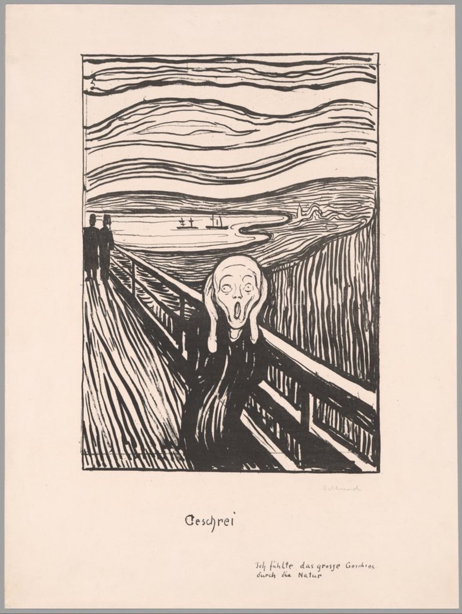 elmonx_official's tweet photo. ElmonX is proud to announce, “Silver Scream” in partnership with Asprey, an edition of Edvard Munch's monochrome The Scream, 1895 (litho), from the official Art Institute of Chicago archive via @Bridgemanimages 😱
To be released on Bitcoin Ordinals linked to a physical piece. Arist and Creative Director of @AspreyStudio @alijohnwalker states 'It will be a controlled “destructive process” to portray our version of “Scream”, the physical is hand block oxidised on sterling silver, hand painted “silver dust” from our polishing room with subtle patina. Each one is unique.” The digital art piece is linked to a unique Ordinal version.
Asprey Studio Club Holders will have first option.
A second version in eth produced and distributed by ElmonX will also be released.
Image: The Scream, 1895 (litho), Munch, Edvard (1863-1944) / The Art Institute of Chicago, IL, USA / © Art Institute of Chicago / Bridgeman Images
#Bitcoin #Eth #TheScream #ElmonX #Asprey