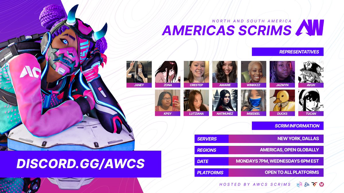 Our Rose Cup Season may be over but your grind should never stop!

Join the <a href="/AWCSapex/">AWCS</a> server for high quality Scrims and Future Tournament announcements here.

discord.com/invite/awcs