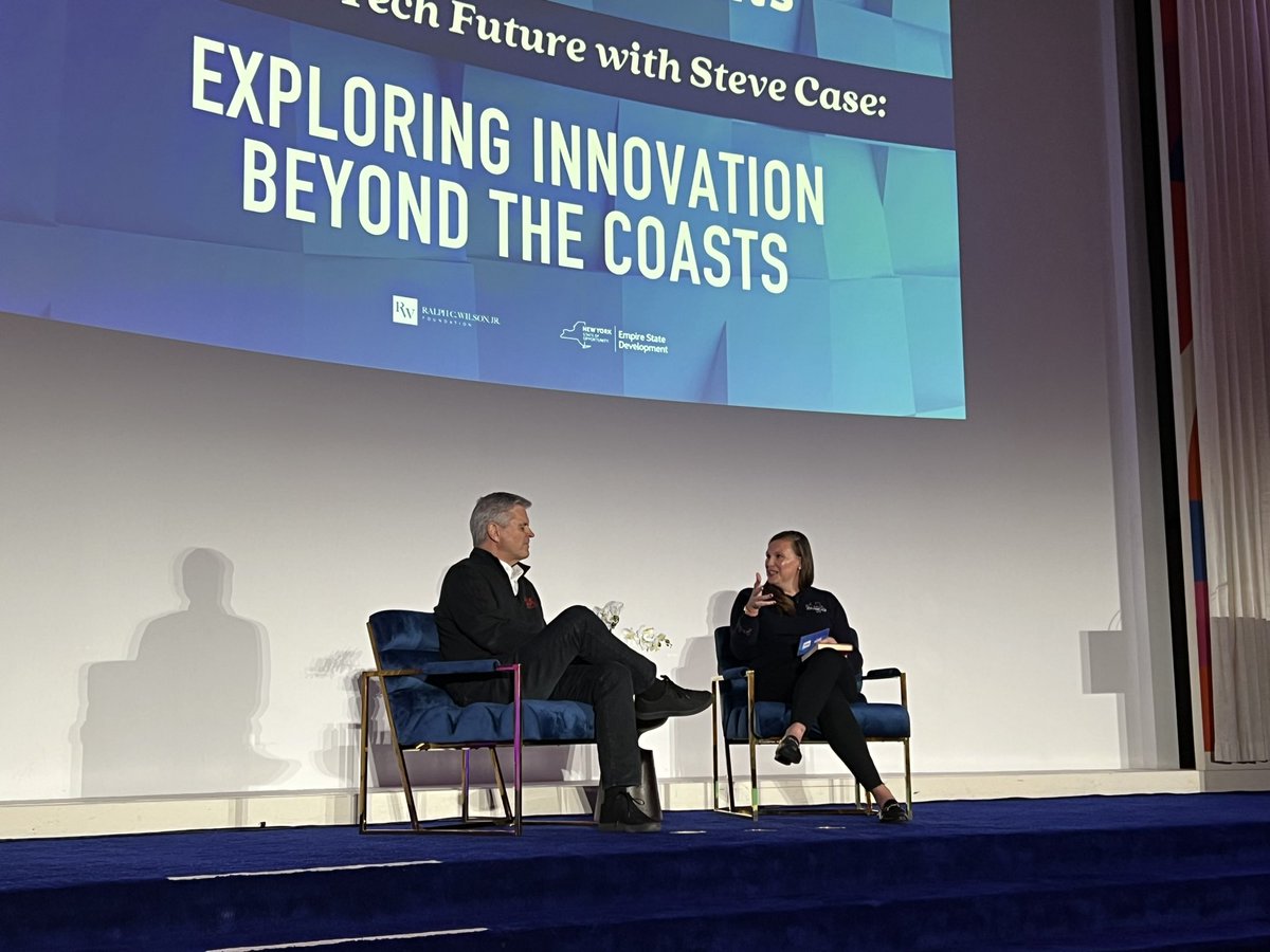 Welcome to Buffalo, <a href="/SteveCase/">Steve Case</a>! <a href="/RiseOfRest/">Rise of the Rest</a> <a href="/revolution/">Revolution</a> #ItsHappeningHere