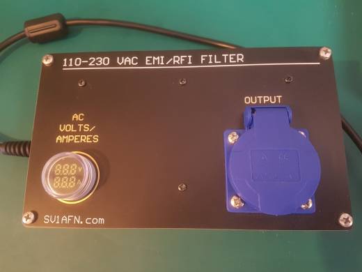 Just released: EMI/FRI Filter for the Radio-room:
sv1afn.com/en/other/mains…