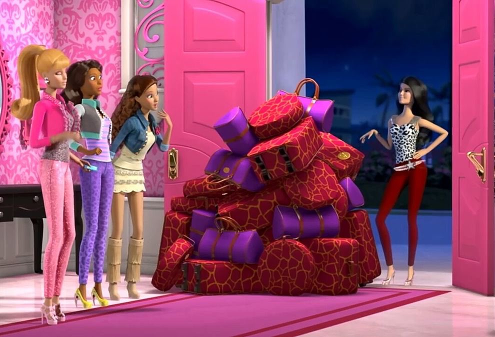 me arriving at my friend’s house to get ready together: