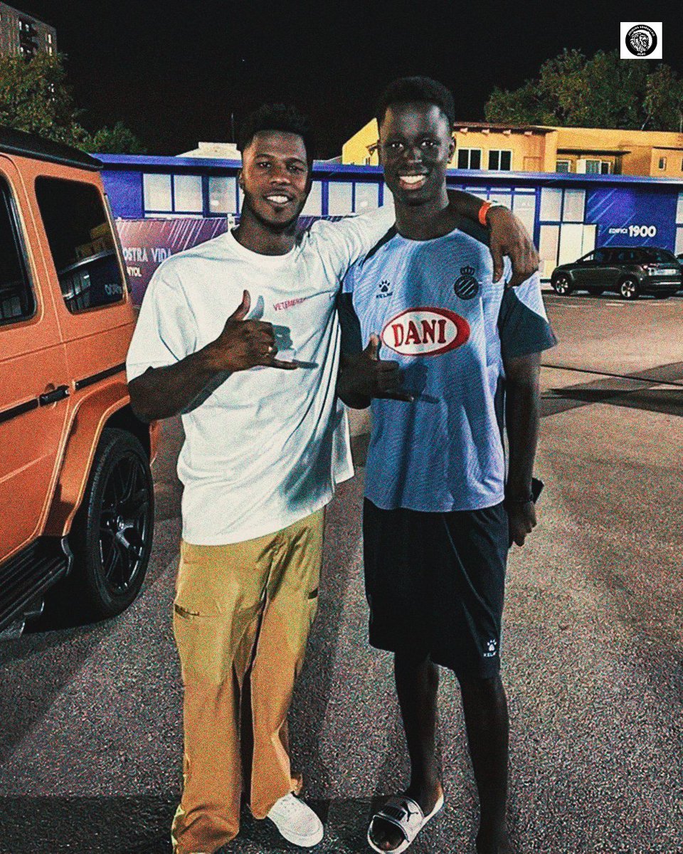 JoueursSN's tweet image. Keita Balde x Ousmane Mandiang, défenseur Sénégalais des équipes jeunes de l'Espanyol Barcelone 🇸🇳🇸🇳