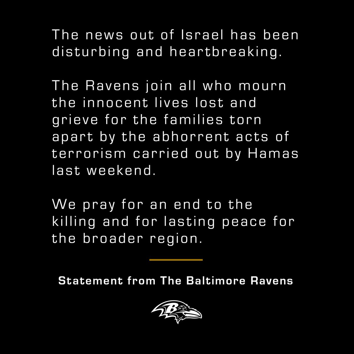 Ravens's tweet image. 
