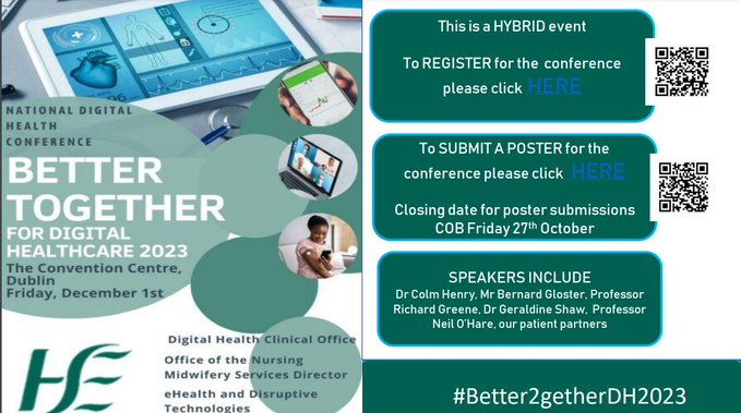 @NurMidONMSD delighted to be cohosting Digital Nat Conf on Dec 1st, link below to register #attentionallnurses&midwives