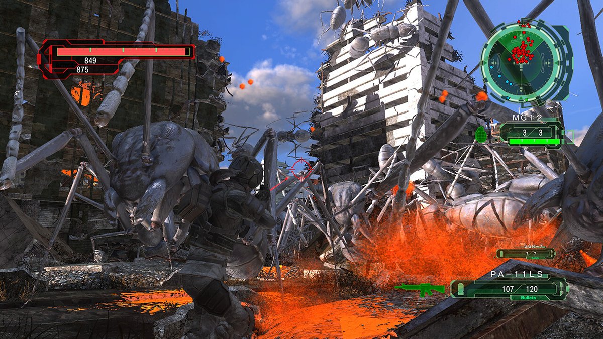 gamespark's tweet photo. PC版『地球防衛軍6』2024年春発売決定！ Steam/Epic Gamesストアにて配信予定
https://t.co/w1eAFdRJQ6 https://t.co/TGh8GMovw5