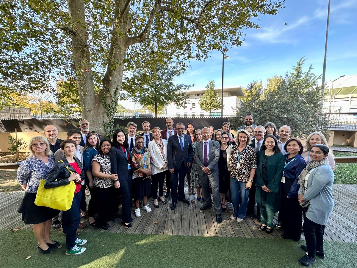 It was great to be back in Lyon! 

Thank you to our #WHOAcademy and the health emergencies teams for their work and dedication to contribute to our #HealthForAll mission. 

#ProudToBeWHO