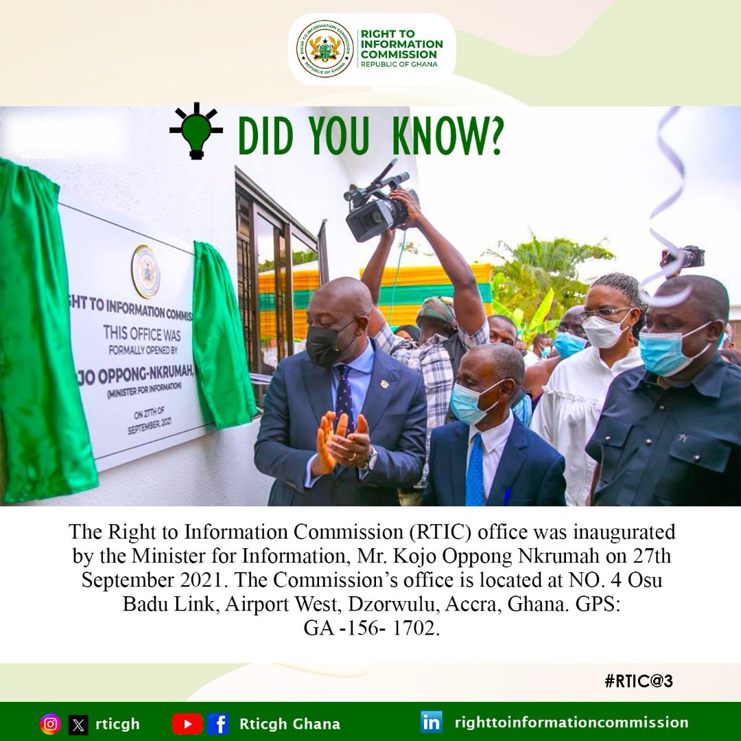 rticghana's tweet photo. | πππ πππ ππππ β
#RTICAt3
#RTICommissionGh π¬π https://t.co/HXLxJJQu1d