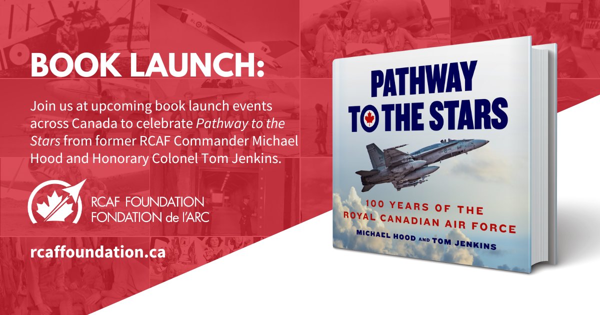 rcaf_foundation's tweet photo. Join us to celebrate the launch of Pathway to the Stars, a collection of stories about great courage, devotion to duty, and service to humanity in Canada and throughout the world.
https://t.co/33ovM3dY59 #PathwayToTheStars #PTTS https://t.co/waL0hesk6A