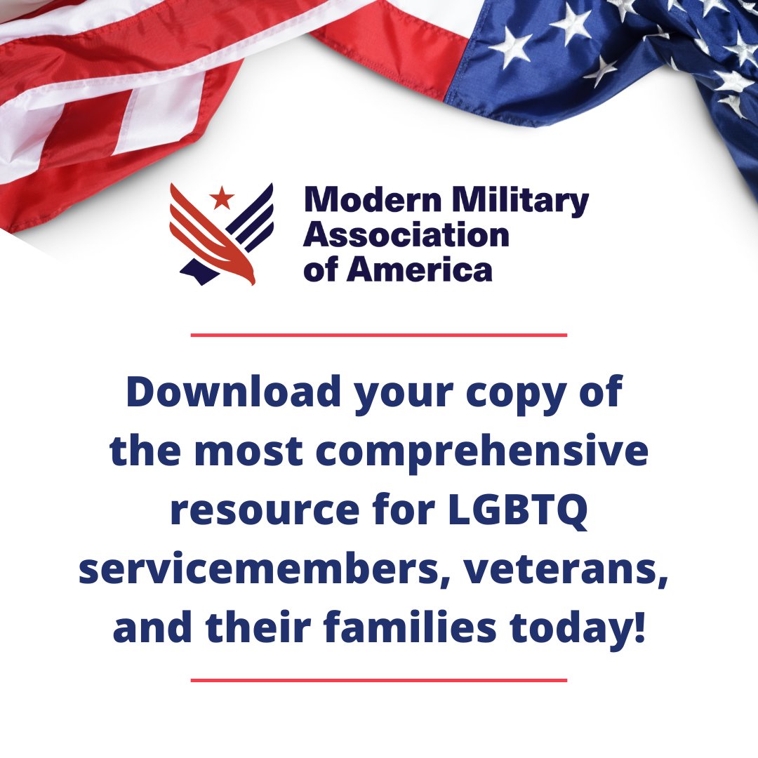 The latest edition of Freedom to Serve: The Definitive Guide to LGBTQ Military Service - which provides important resources to LGBTQ recruits, military personnel, veterans, and their families is available for download NOW: modernmilitary.org/freedom-to-ser…
