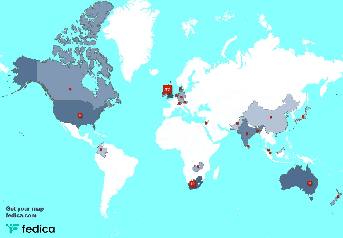 Special thank you to my 2 new followers from USA last week. fedica.com/!WoyWoyPom