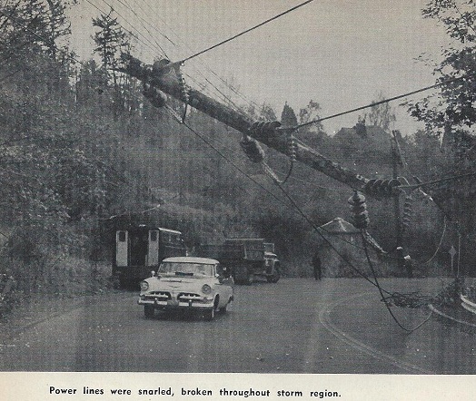 TornadoTed6's tweet photo. 61 years ago today, the nation's strongest non-tropical wind storm struck the PacNW - the Columbus Day Storm. Read more about it - https://t.co/l694z0AuK2 and listen at https://t.co/4FTSdhGCJe https://t.co/5aQxMCZdV2