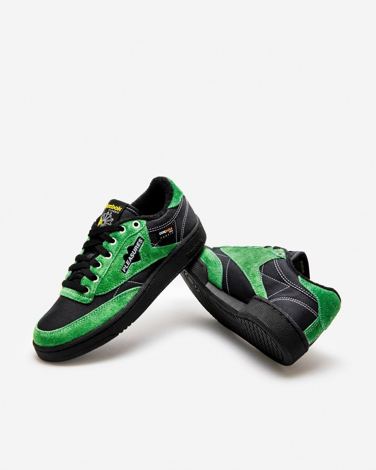 Pleasures x shop reebok