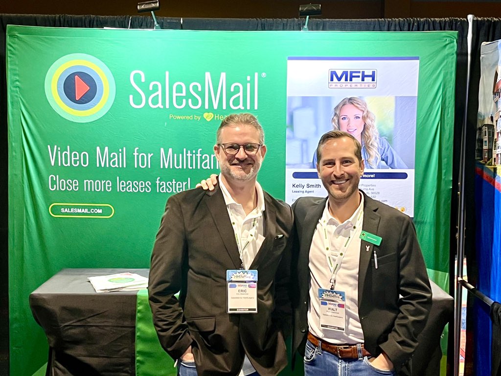 SalesMailApp's tweet image. Join these cool dudes in booth 212 at @FLApartments #Inspire2023 conference!

Eric and Walt cannot wait to tell you how SalesMail can help #multifamily leaders drive lead to tour, tour to lease, and renewal rates for their communities.

salesmail.com/faa23