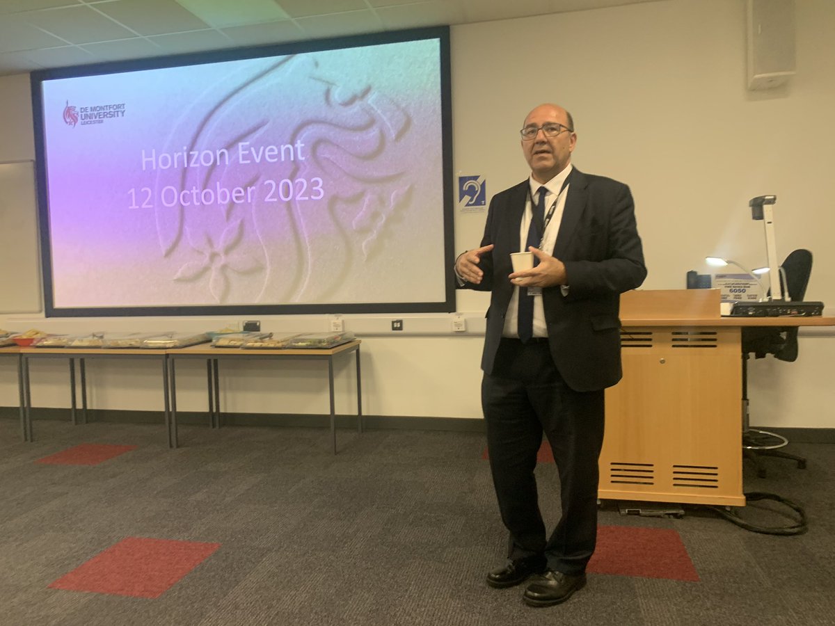 Great Horizon event today at DMU!