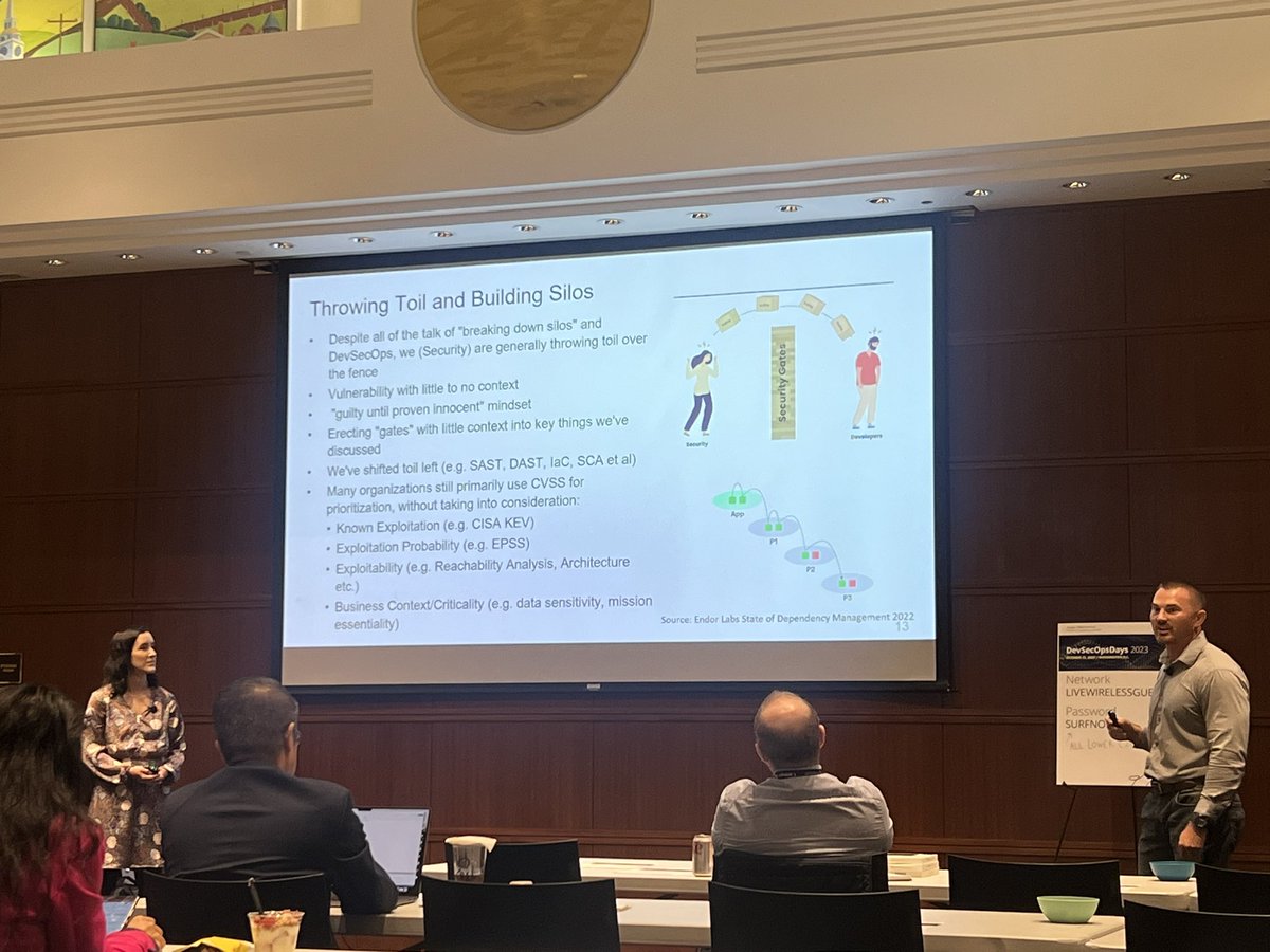 KadiGrigg's tweet image. Great presentation by @ResilientCyber and Dr. Nikki Robinson at @CarnegieMellon’s #DevSecOpsDays #DC