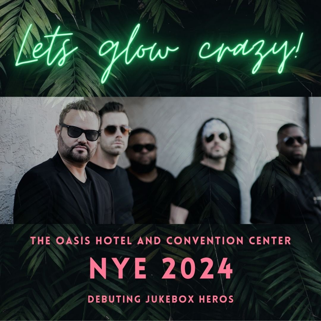 Let’s glow crazy this New Year’s Eve at the Oasis! 

More details to come!