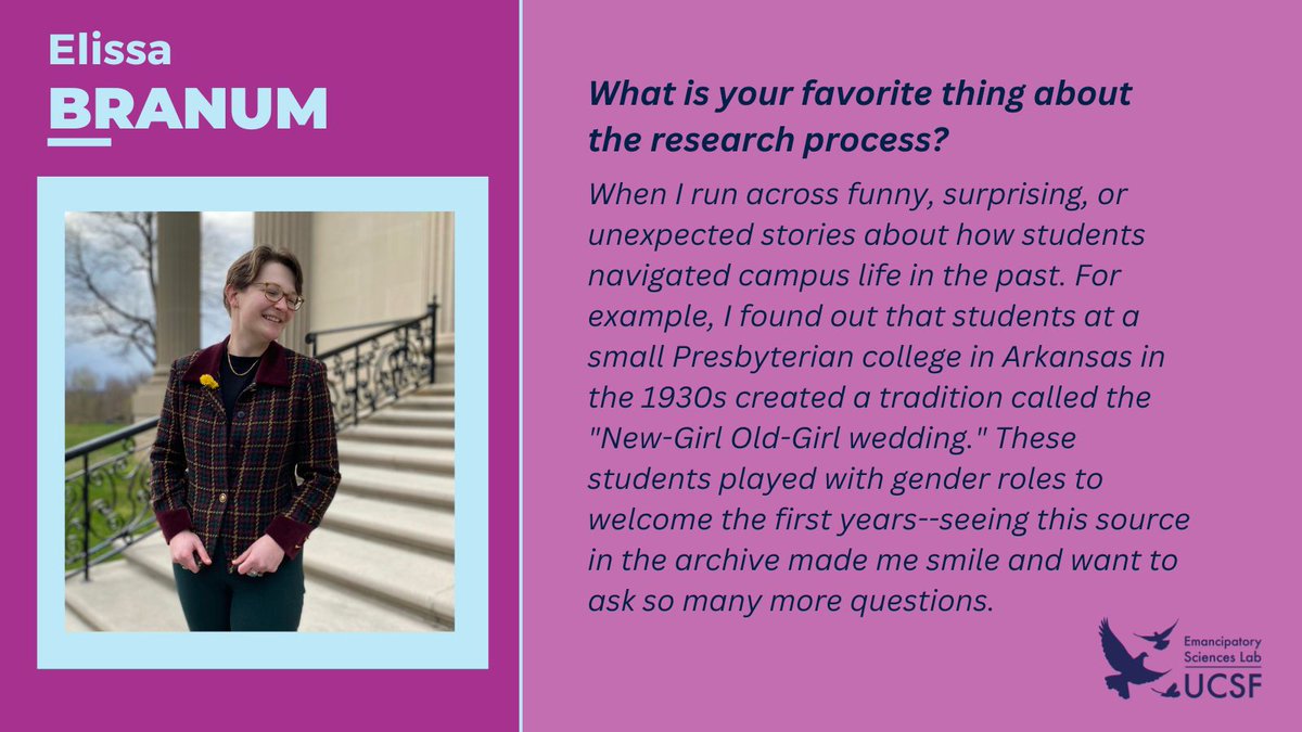 <a href="/3lissaNicol3/">Elissa Branum</a> <a href="/RutgersU/">Rutgers University</a> @RUHistoryDept Check out her work on the relationship between the law and evangelical colleges in Arkansas and Texas!

#gender #genderhistory