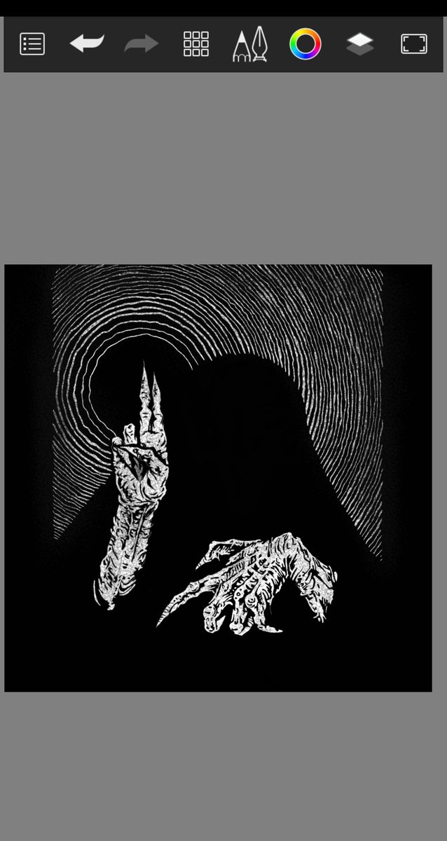 VictoriaC_0638's tweet photo. This was probably the most difficult art, but this project is worthy of it.  
@CreepCrewNFT 🖤
  The vibe you feel there is very energizing.  🩸
This is already the fourth art in this project! You understand the level. 🖌
777 ❤️
Creep Crew ☠️ https://t.co/hYjKn2S1ax