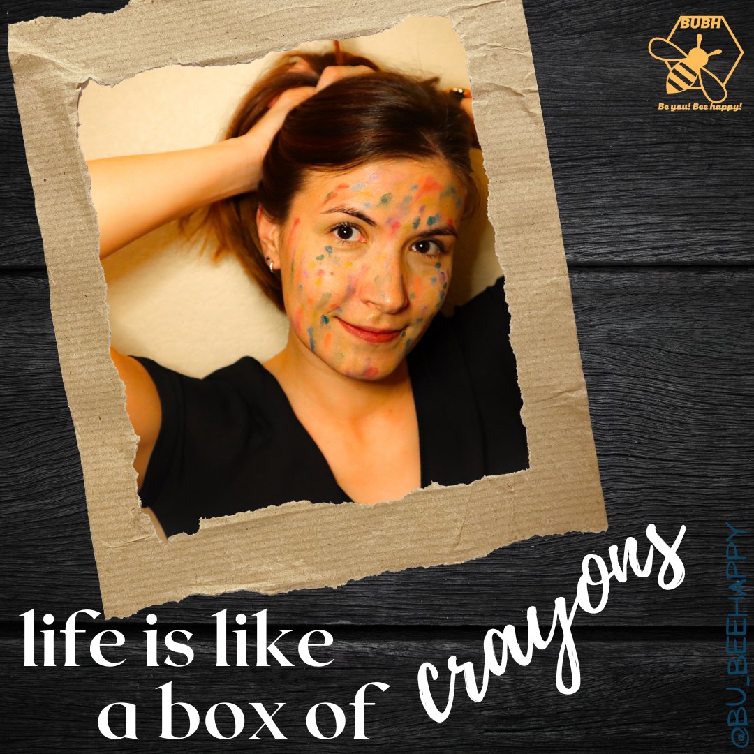 BU_BeeHappy's tweet image. &quot;Life is like a box of crayons, filled with countless colors waiting to be explored. 🎨Each day presents a new opportunity to pick a different hue and paint your world.&quot; 

Launch coming: My online store opens tomorrow!!!
#bignews #addcolor #empowerment