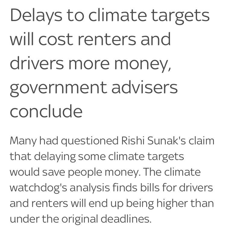 StopCambo's tweet photo. Sunak’s delays to climate targets &amp; approval of Rosebank will:

- Cost renters money
- Cost drivers money 
- Cost the UK taxpayer (we’re giving Equinor billions in tax breaks to develop Rosebank)

Energy companies win. 

The rest of us are left with high bills &amp; a burning planet https://t.co/inIAMin98i