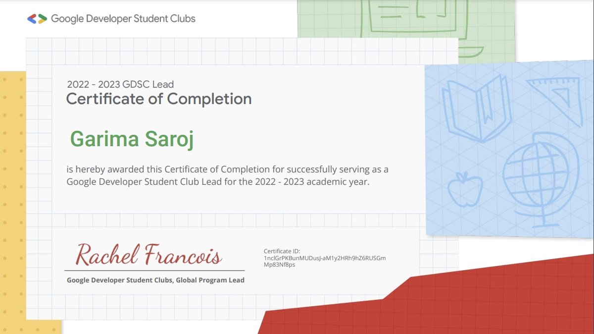 Andro_Gari_M31's tweet image. Hey folks!
I am immensely pleased to announce that I have completed my tenure as GDSC Lead for the year 2022-2023! Incredibly grateful to #Google for bestowing me the opportunity. 
Heartfelt gratitude to my core team members, my fellow GDSC leads. 
#googledeveloperstudentclubs
