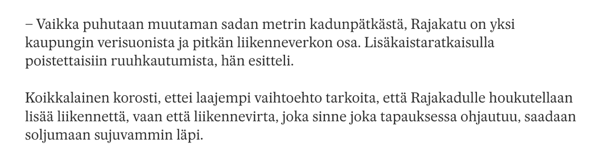 Pitäisi varmaan olla *yllättynyt*, että meillä on kaupungissa rakennuttajainsinööri, jolle induced demand on ihan tuntematon käsite. #liikennesuunnittelu