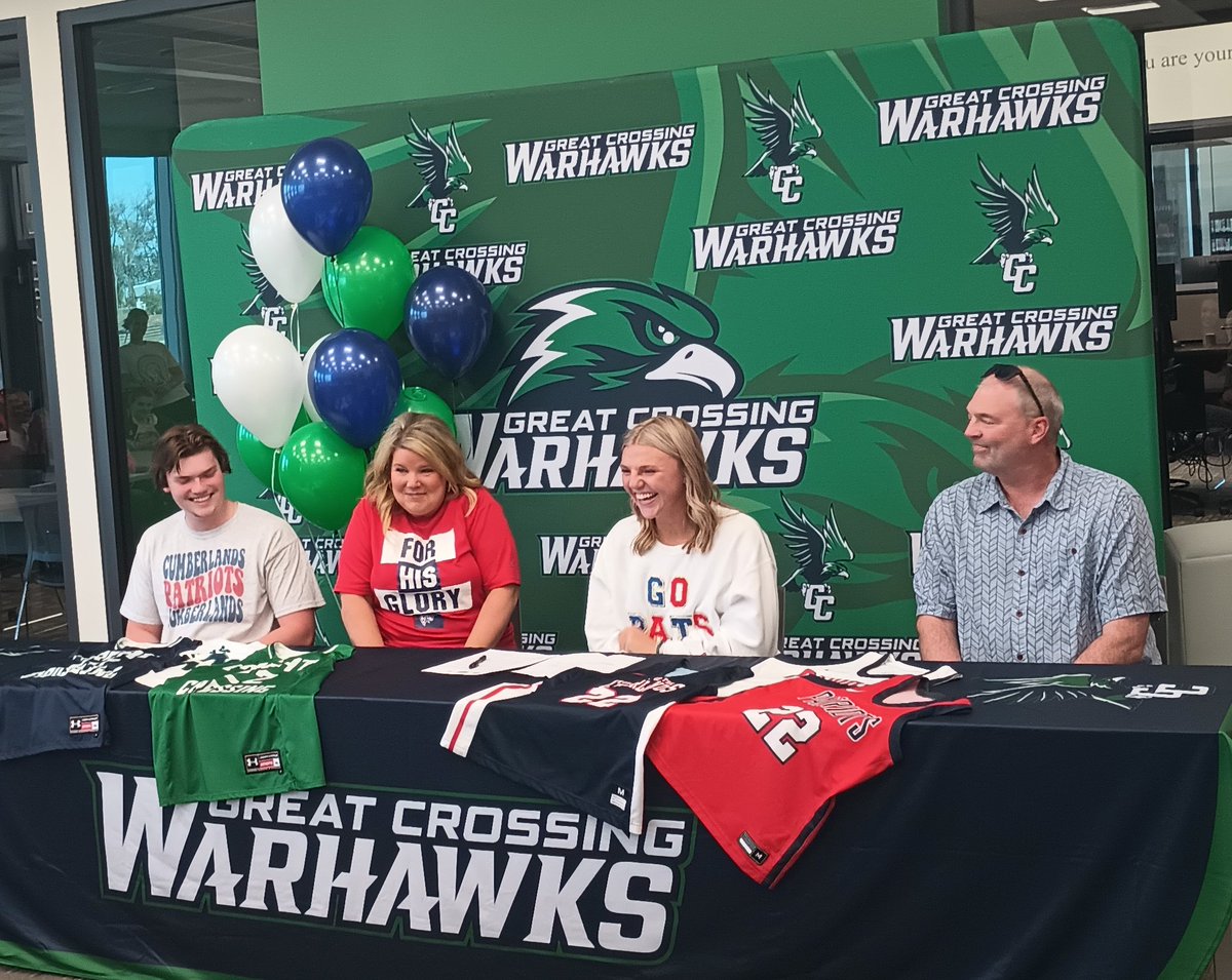 Congratulations to Ava Schureman on signing with University of the Cumberlands basketball and most importantly a full, five-year academic scholarship. She has started for Great Crossing since Game 1 for Team 1 in her eighth-grade season. Great young woman from a great family.