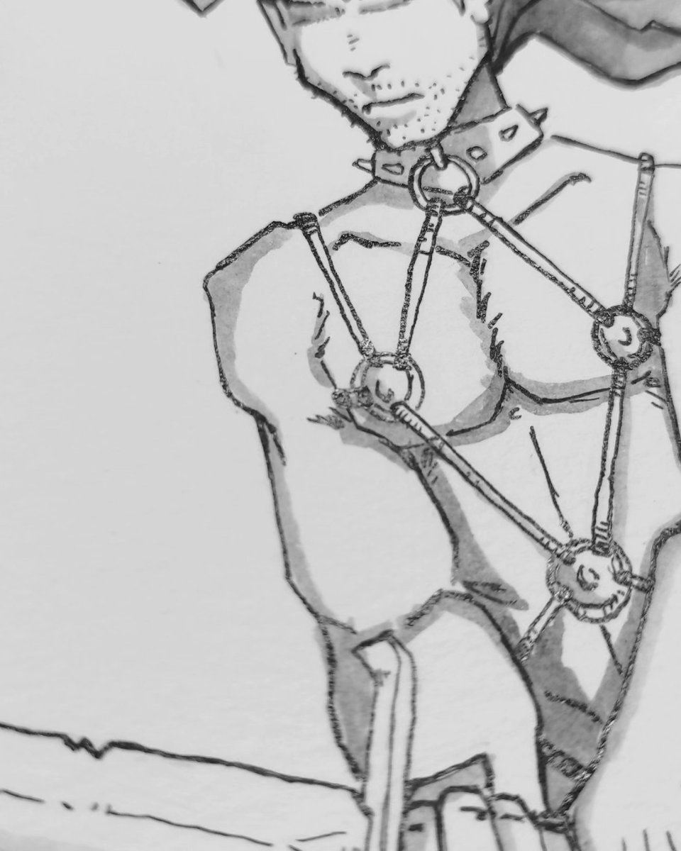 markusfreaker's tweet photo. Dia 12, #spicey #picante #especiado El heredero de Isildur pero Hot.
#npc #character #inktober2023 #bnw #ink #pen #warrior #sword #danger #adventure #explore #dnd #rol #shadow #practice #challenge #chainmailbikini #fantasy #broken https://t.co/N8Wx9aZ75f