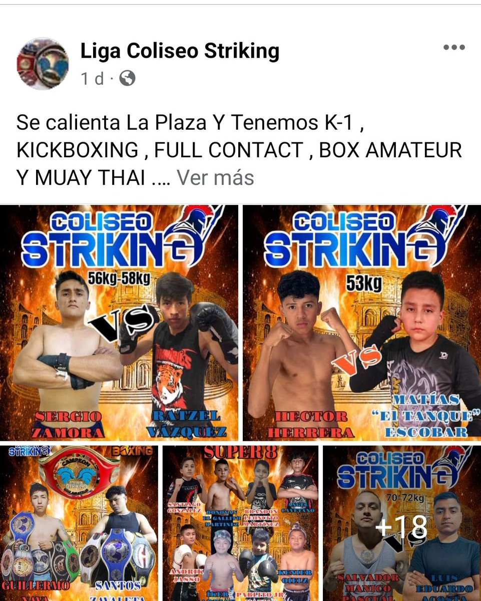 ObserverNR's tweet image. #Deportes 🥊 | A través de redes sociales la liga deportiva #ColiseoStriking, encabezada por Uriel "Vaquero" Fonseca, dio a conocer la fecha de su próxima función para el domingo #15DeOctubre en #NicolásRomero, #Edomex.