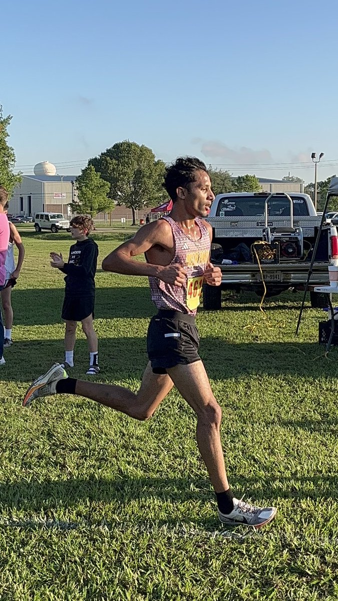 District today got 1st in the varsity race with a time of 16:25.61 now onto reagionals.