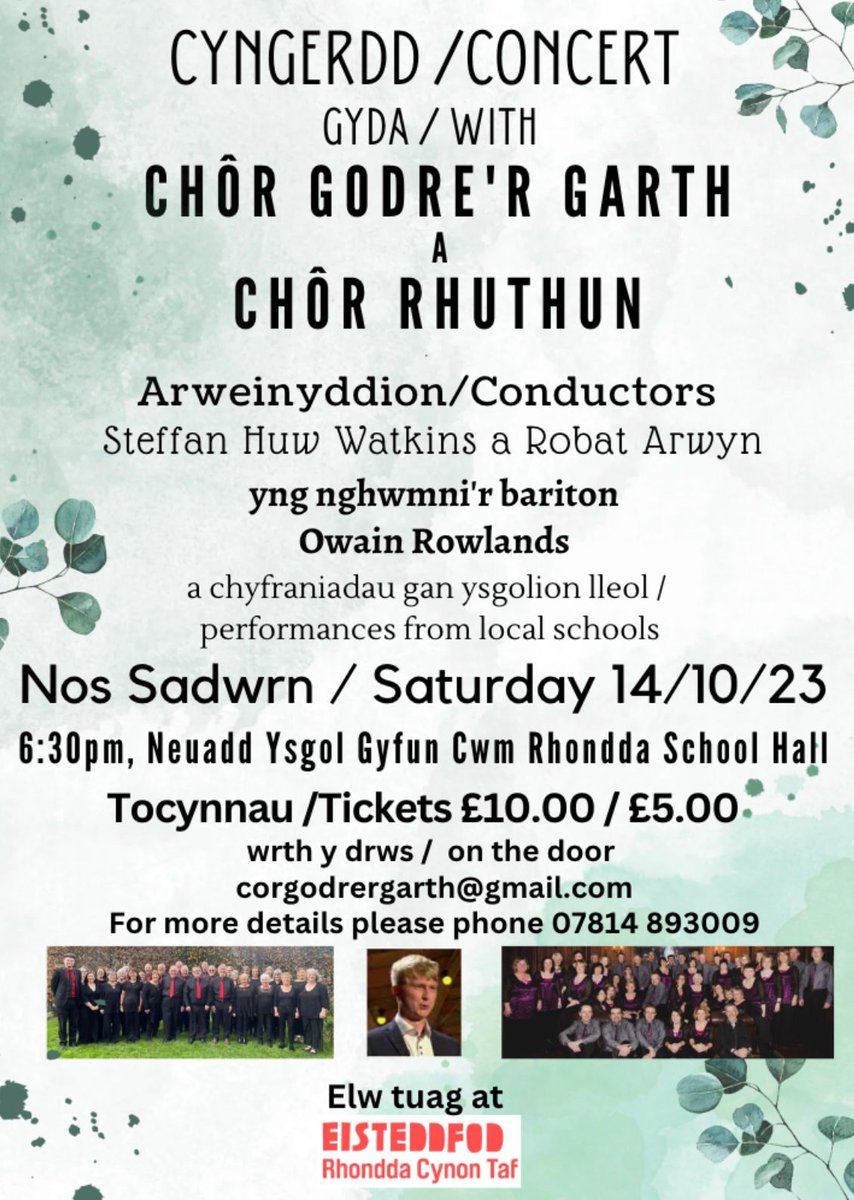 Cor Godre'r Garth tweet media