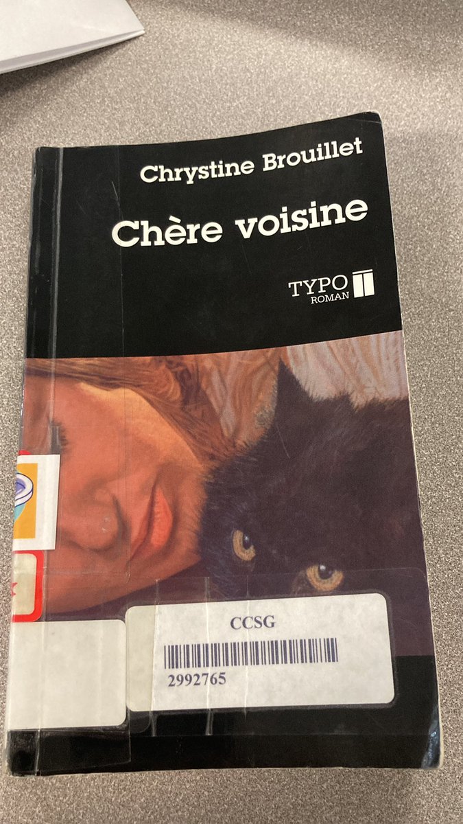 lyoeli12's tweet photo. @FVennePROF @CcSamuelGenest @X @ecolecatholique Roman par Chrystine Brouillet, Chère voisine @CcSamuelGenest @FVennePROF #FRL1W https://t.co/HE8Jk4Fodx