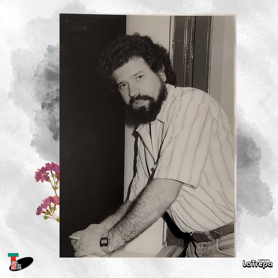 Al Jove Teatre Regina estem de dol.
Ahir ens va deixar en Francesc Campos, membre fundador de la Companyia La Trepa i del Jove Teatre Regina. Tècnic de llum i so, cap de sala, company, amic, parella i pare. Se'l trobarà a faltar inmensament.  ✨😊