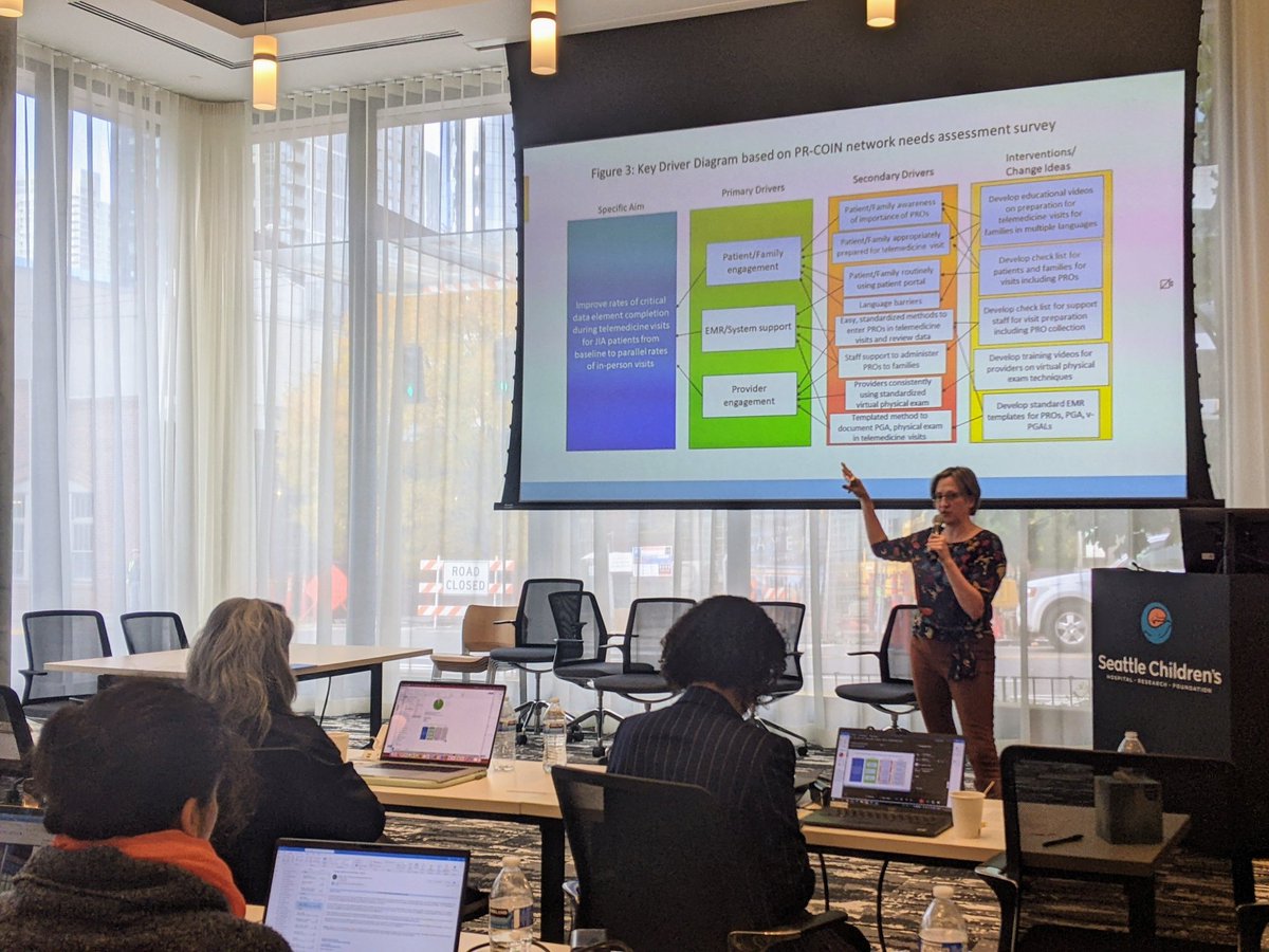 Kristen Hayward of <a href="/seattlechildren/">Seattle Children's</a> shares updates on our <a href="/pfizer/">Pfizer Inc.</a> grant funded project to standardize and improve outcomes from telemedicine visits. #juvenilearthritis #prcoinlearningsession
