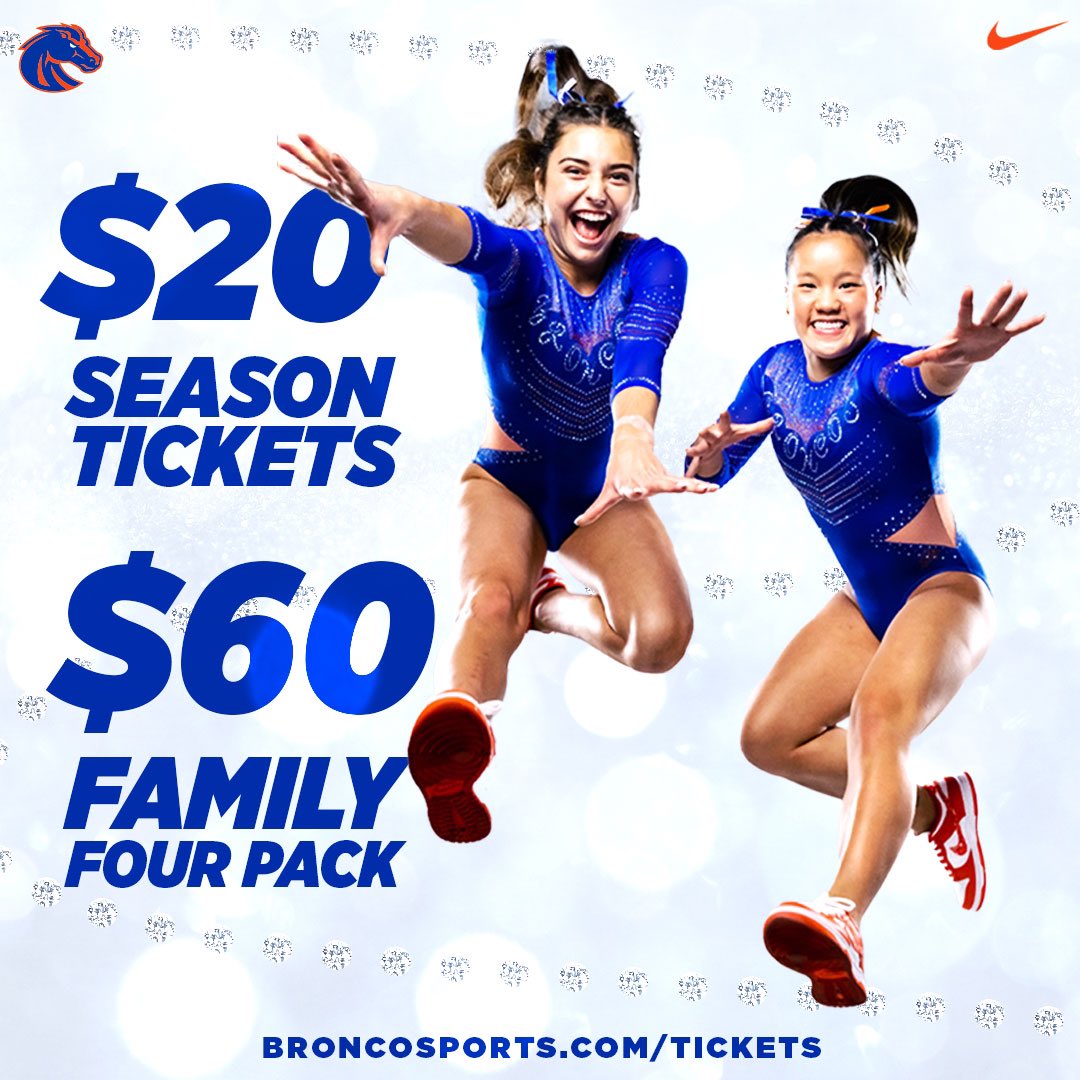 Bronco Nation, season tickets are officially 𝑶𝑵 𝑺𝑨𝑳𝑬!

🎟️: boi.st/3LUQX16

#BleedBlue | #WhatsNext