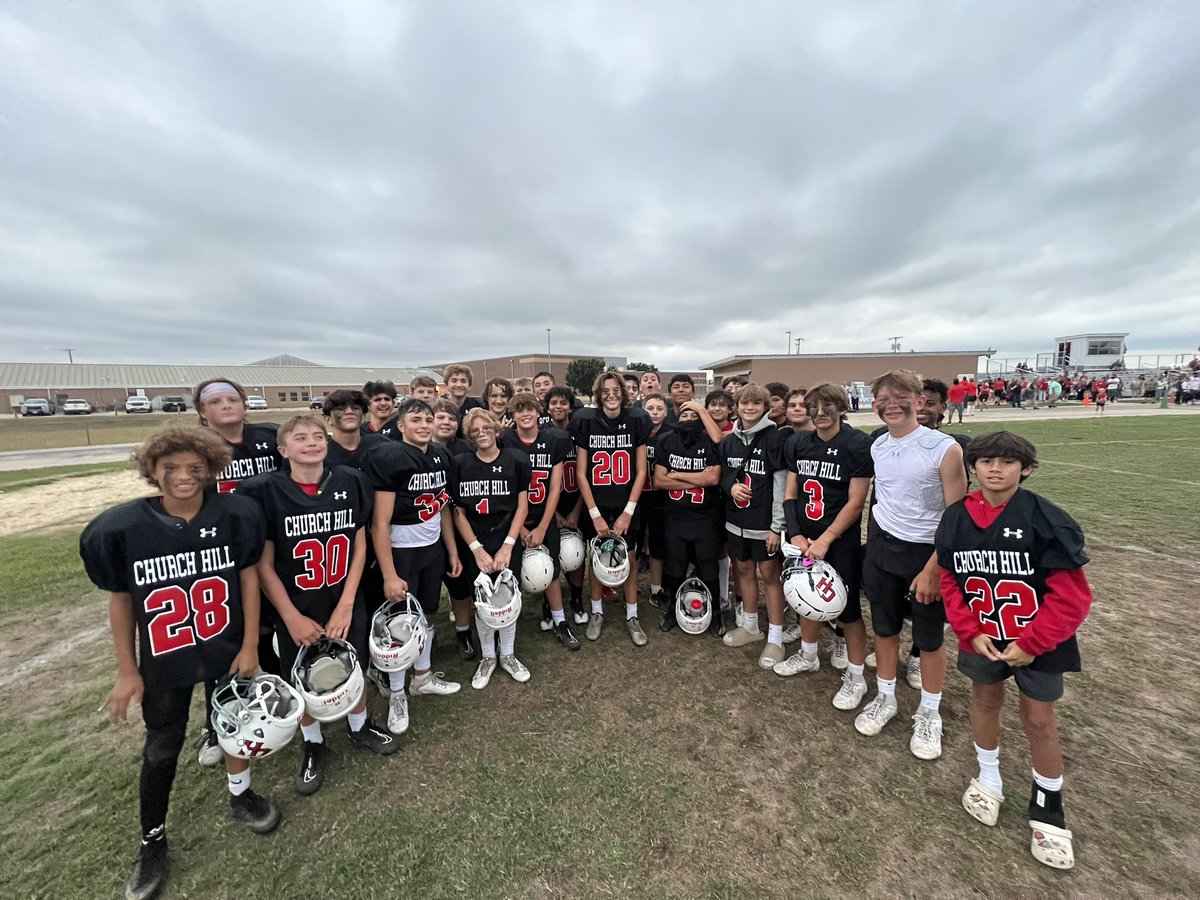 Stephen Crisp (@stephencr1sp) on Twitter photo Proud of these 8th graders yesterday!
A team is 3-1-1 and B is 5-0. Keep it up boys!!
<a href="/CHMS_panthers/">CHMS Athletics</a> @CHMS_Principal <a href="/Canyon_Football/">NB Canyon Cougar Football</a> Proud of these 8th graders yesterday!
A team is 3-1-1 and B is 5-0. Keep it up boys!!
<a href="/CHMS_panthers/">CHMS Athletics</a> @CHMS_Principal <a href="/Canyon_Football/">NB Canyon Cougar Football</a>