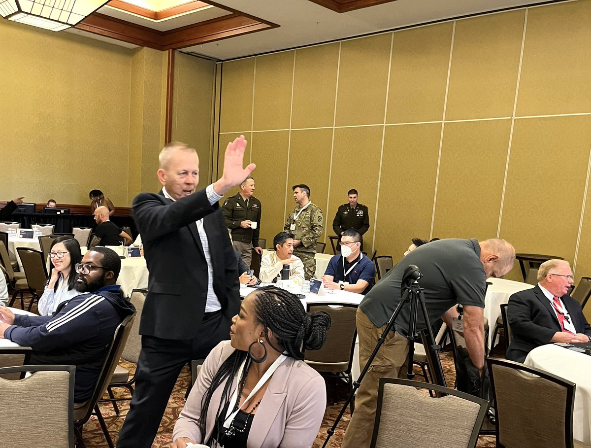 Attendees are reconnecting with colleagues ahead of opening remarks at today’s California Cybersecurity Education Summit 2023 in Sacramento. #govtechlive