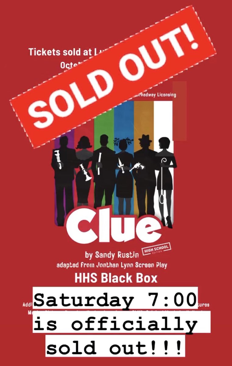 MsT_heatre's tweet photo. I never imagined having to post TWO sold out updates. Join us on Saturday at 2:00pm. #hpnd #hebrontheatre https://t.co/tyZ6tDJqT8