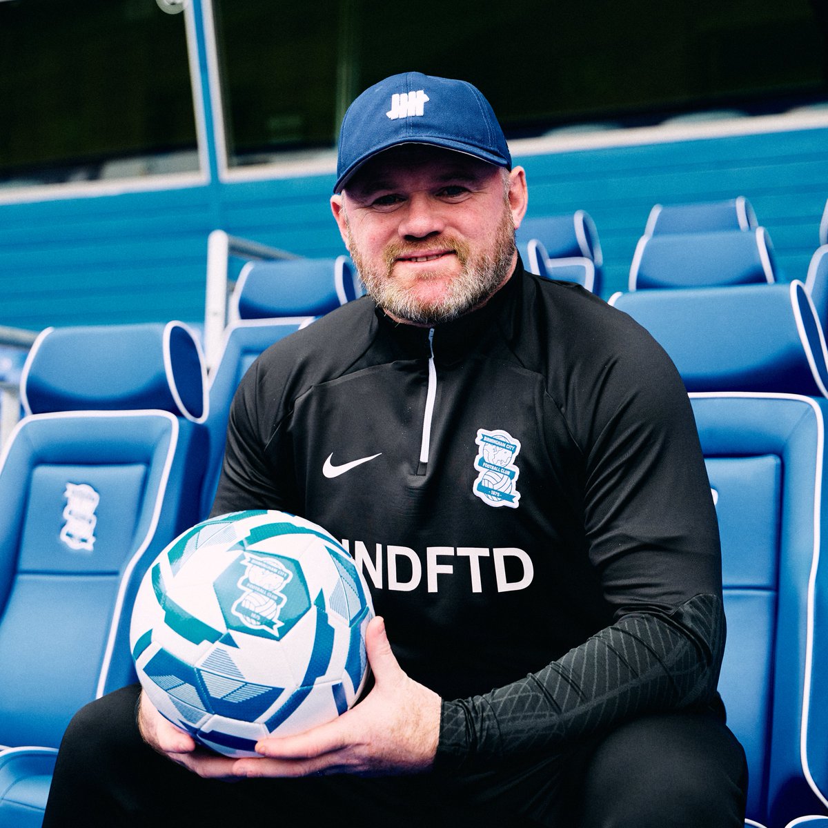 (C) Birmingham City FC (@bcfc) on Twitter photo Wayne Rooney. Birmingham City Manager. π΅ Wayne Rooney. Birmingham City Manager. π΅