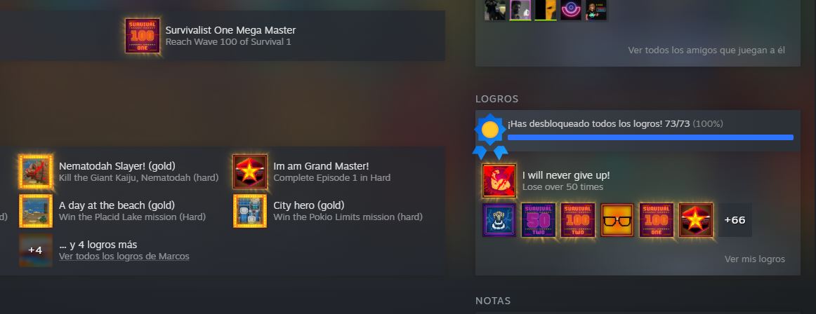 Mechs V Kaijus "platinado" y salvo perder aposta, fue un placer <a href="/JanduSoft/">JanduSoft - Porting & Publishing</a> <a href="/DoblePunchGames/">DoblePunchGames</a>.