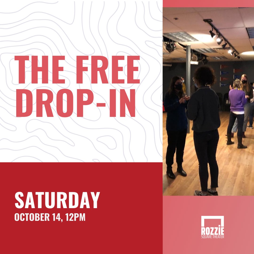 Did someone say 'laughter therapy'? 🤣 Oh right, we did! Get your improv fix this Saturday at our Free Drop-In. Laugh, learn, and let your creativity shine! 🌟🎭 Book your spot now!