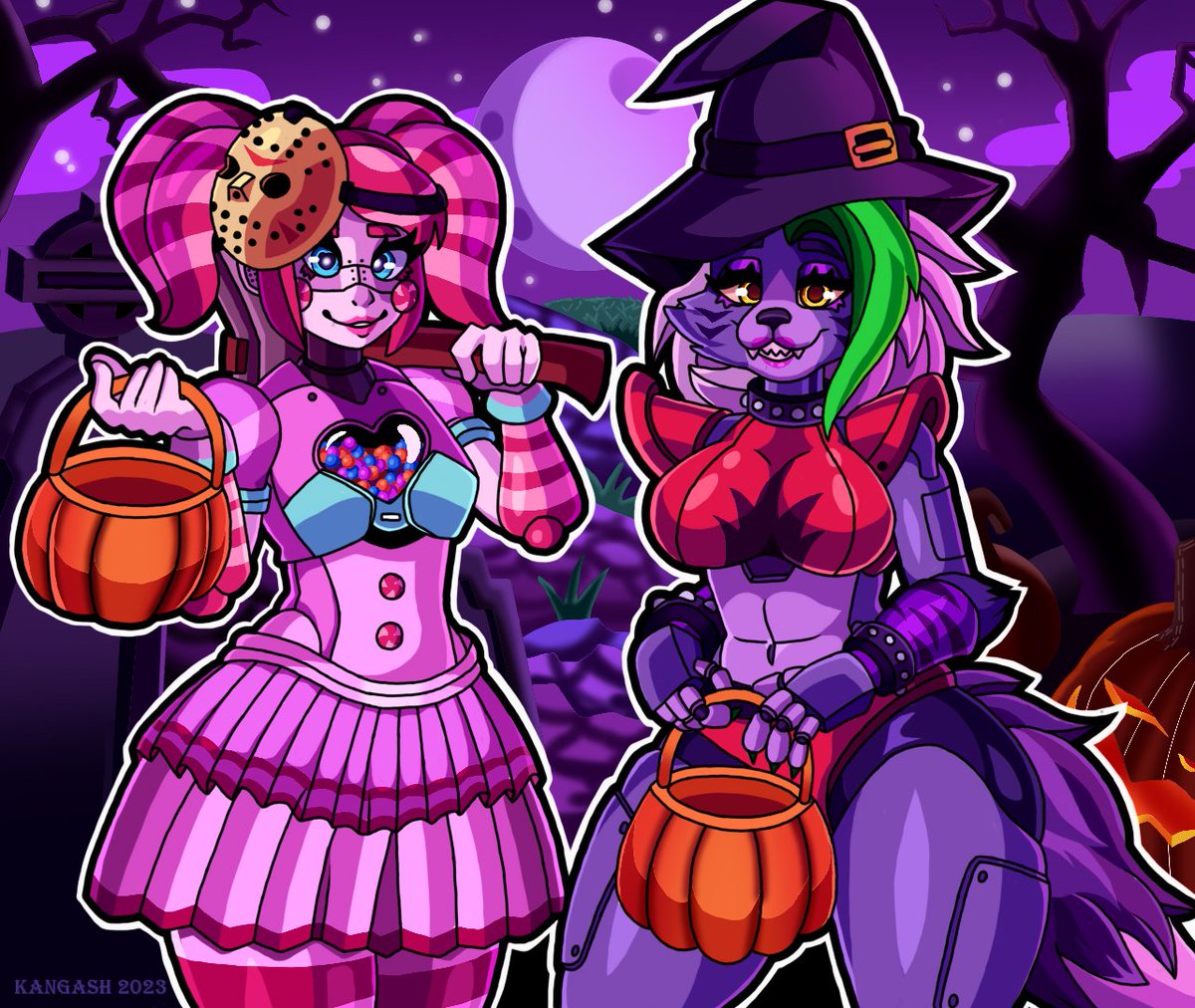 ʜᴀᴘᴘʏ ʜᴀʟʟᴏᴡᴇᴇɴ.

#Halloween2023 #fnaffanart #fivenightsatfreeddys