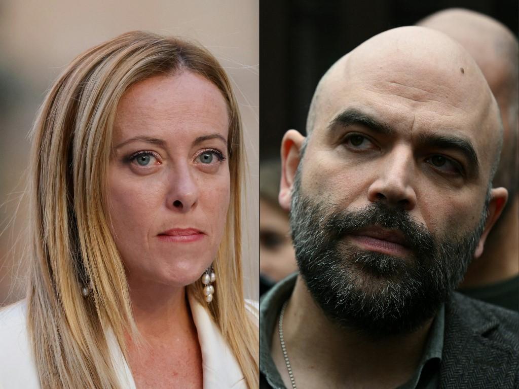 #Italy: RSF expresses its support to journalist &amp; writer <a href="/robertosaviano/">Roberto Saviano</a>, convicted today to a €1000 fine in a criminal defamation case initiated by <a href="/GiorgiaMeloni/">Giorgia Meloni</a>, now the PM. The 🇮🇹 Parliament must adopt legislation to prevent intimidation of journalists by gag lawsuits.