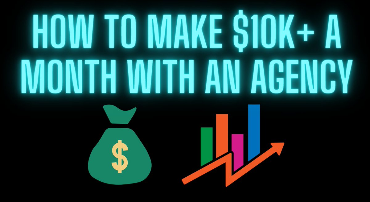 I put together something special for you

A complete step by step formula with @sean0to10k on EXACTLY  how to set up a lead generation agency and scale it past $10k+ a month

If you want me to send it to you

RT this and Put "10k" under this tweet